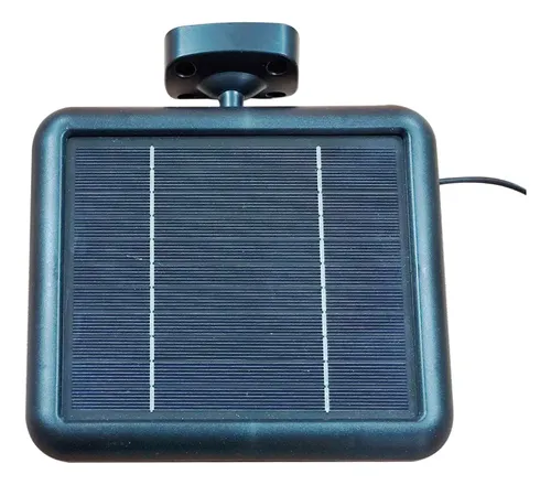 Reflector Solar Exterior Jardines Etheos Luz Fría Led Negro Blanco Frío