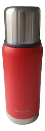 Termo Kushiro 750 Ml Acero Doble Capa 24hs 3/4 Litro Rojo Rojo