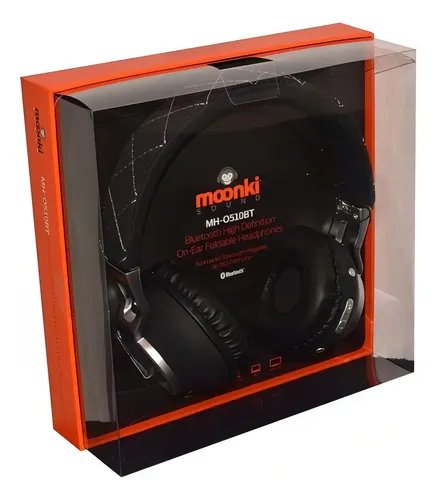 Auriculares Bluetooth On Ear Moonki Mh-o510bt Negro