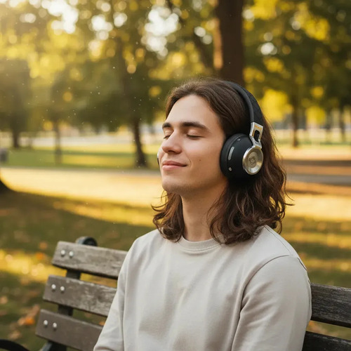Auriculares Bluetooth On Ear Moonki Mh-o510bt Negro
