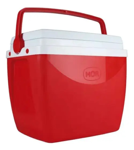 Conservadora Térmica Camping Mor De 18 Litros Color Rojo