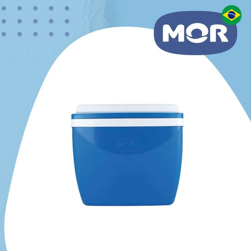 Conservadora Térmica Camping Mor De 18 Litros Color Azul Azul