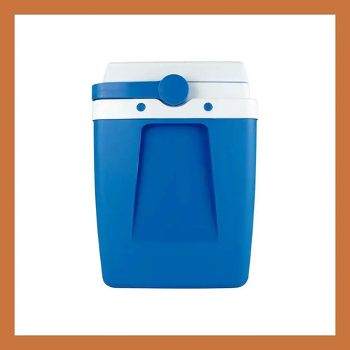 Conservadora Heladera 34 Litros Portátil Camping Playa Frio Color Azul