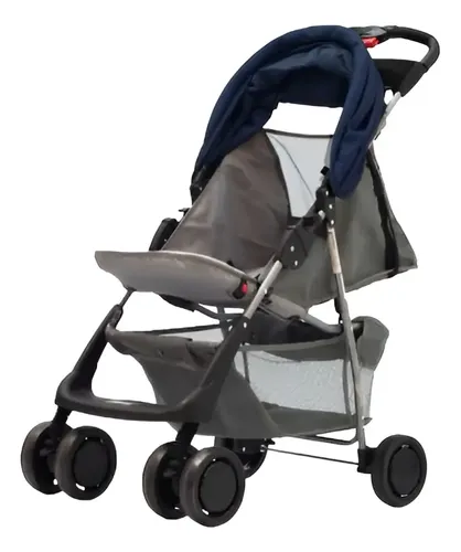Coche Cuna Bebesit Eos Travel System De Paseo Con Huevito Azul Oscuro