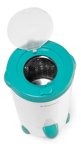 Secarropas Centrífugo Eléctrico Columbia Color Turqueza Color Turquesa Océano