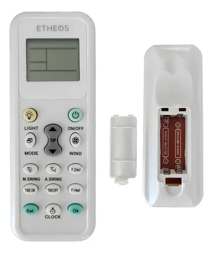 Control Remoto Universal Aire Acondicionado Frio Calor Blanco