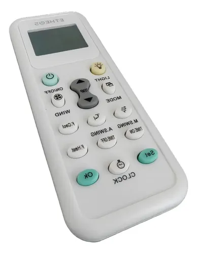 Control Remoto Universal Aire Acondicionado Frio Calor Blanco