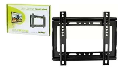 Soporte Fijo Tv Led Lcd Onebox 13 A 43 Pulgadas Ob-f24 Color Negro