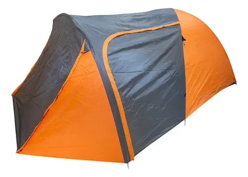 Kushiro Iglú Inca4p Carpa 4 Personas Reforzada 2 Entradas Naranja