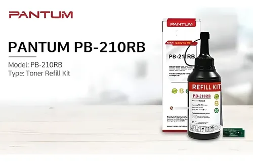 Kit De Recarga Para Toner Pb-210rb P/p2500-p2500w-m6550nw Negro