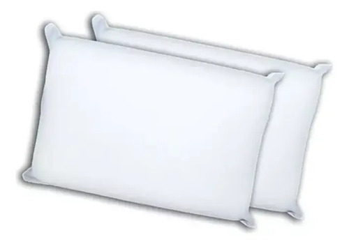 Combo X2 Almohada King-house 60x40 Viscoelastica Relax Blanco