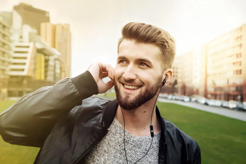 Auriculares In-ear Motorola Earbuds 105 Negro Jack 3.5 Mm Micrófono
