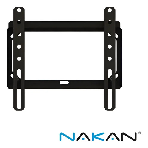 Soporte Led 23  A 43  Nakan Spl-282f  35kg Fijo Negro