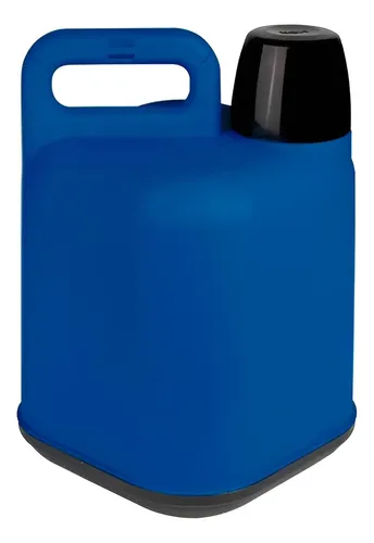 Bidón Térmico Camping 5 Litros Para Frio Calor Mor Azul Azul
