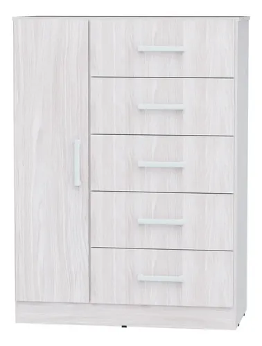 Chifonier Orlandi 5c 1p Corr.met. Jacaranda Art3415 Gris Claro