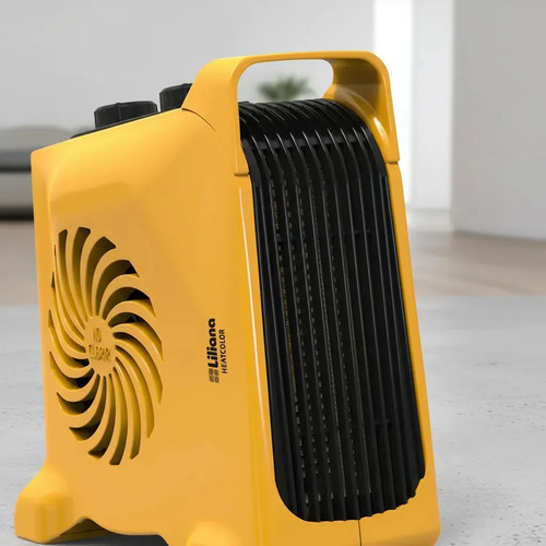 Caloventor Cfh501g Doble Posicion Portátil Amarillo Liliana 220 V