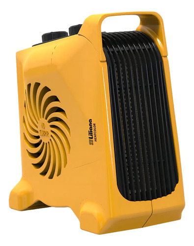 Caloventor Cfh501g Doble Posicion Portátil Amarillo Liliana 220 V