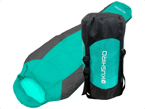 Bolsa Dormir Kushiro Bdl-k01 215 X 50 X 80 -1.3° Verde Agua