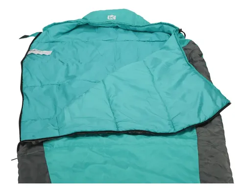 Bolsa Dormir Kushiro Bdl-k01 215 X 50 X 80 -1.3° Verde Agua
