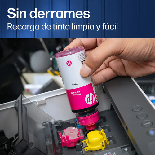 Impresora Multifuncional Hp Smart Tank 720 Sistema Continuo A Color Wi-fi Duplex (doble Cara Automático) Blanco