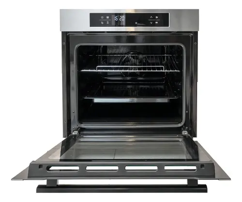 Horno Electrico Empotrable Morelli New Vetro Digital 75 Lts Color Plateado