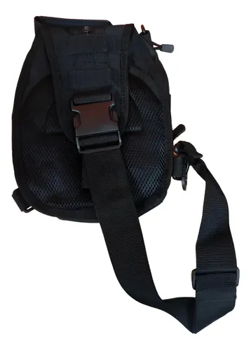 Bolso Personal Morral Vonne 38 X 16 Negro Lisa