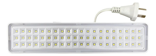Luz Emergencia 60 Led Etheos 2/4hs Autonomia 8w A Bateria Blanco