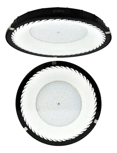 Luminaria Galponera Etheos Led 150w Fria Negro