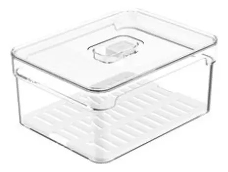 Set Organizador De Huevos Y Contenedores 5l,2.2l Con Tapa