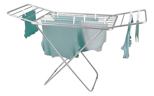 Tender Maxeb De Pie Aluminio Extensible Con Alas Desplegables Plata