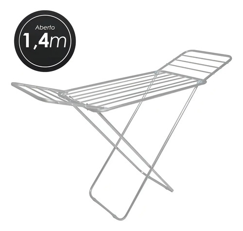 Tender Maxeb De Pie Aluminio Extensible Con Alas Desplegables Plata