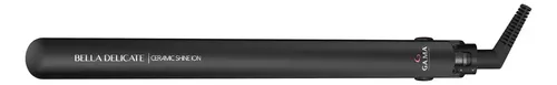Planchita De Pelo Gama Bella Delicate Ceramic Shine Ion 220c Negro