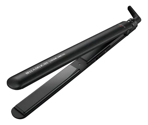 Planchita De Pelo Gama Bella Delicate Ceramic Shine Ion 220c Negro