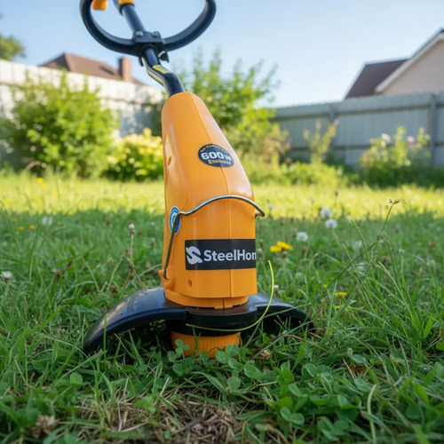 Bordeadora Eléctrica Steel Home B41002r 600 W Corte 250mm Amarillo
