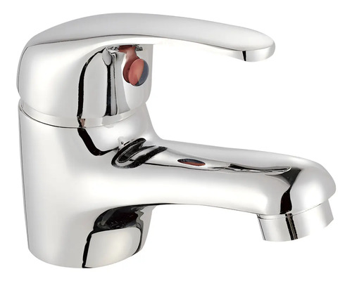 Griferia Lavatorio Kettle Monocomando Para Baño Con Flexibles Marca Gloa Cromo Brillante