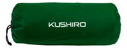 Colchoneta Camping Ultraliviana Con Almohada C/inflador Verde