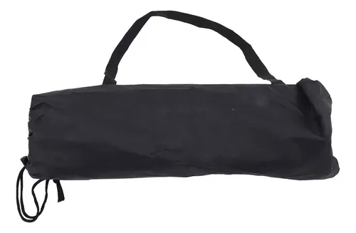 Mesa Camping Plegable Kushiro 68x46x47 Alumino Negra C/bolso Negro