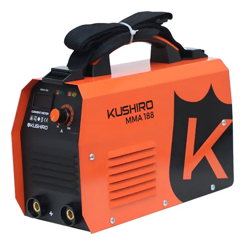 Soldadora Inverter Kushiro 220v Igbt 6 Kw / 160 A Maximo Naranja