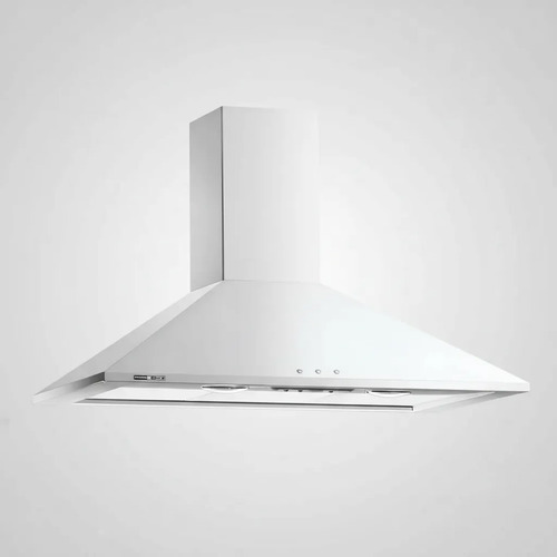 Extractor Purificador Spar Prima Ac. Inox. De Pared 90 Cm Blanco