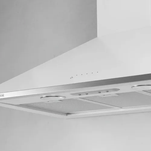 Extractor Purificador Spar Prima Ac. Inox. De Pared 90 Cm Blanco