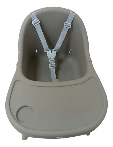 Silla De Comer Alta Para Bebé Dolu Nuve Baby Silla Dolu Gris