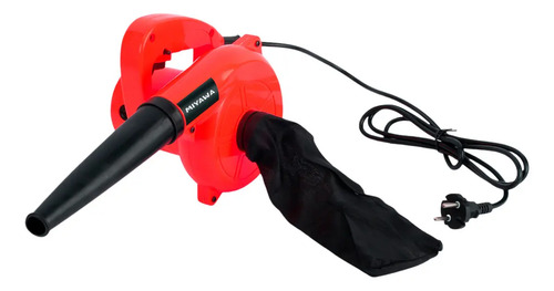 Soplador Aspirador Eléctrico Miyawa Saek-600b 600w Naranja