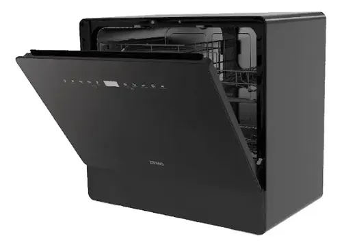 Lavavajillas Atma 5 Cubiertos Llj05 Sobremesada Negro