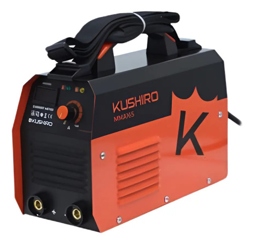 Soldadora Kushiro Inverter Profesional 140 Amp Igbt 5200 W Naranja