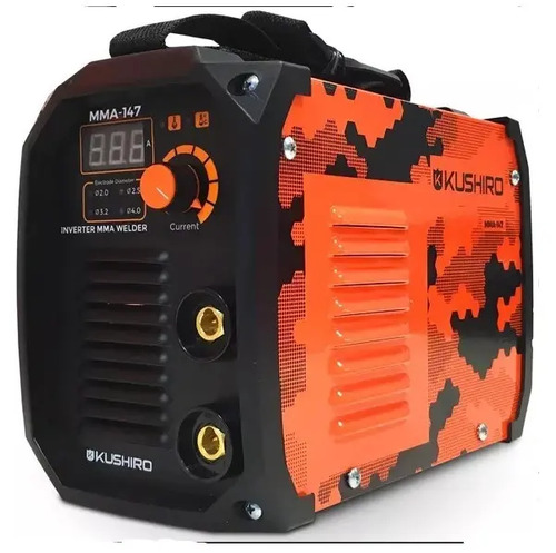 Soldadora Inverter Kushiro 120amp Igbt Anti Stick Easy Weld Color Naranja Frecuencia 50/60