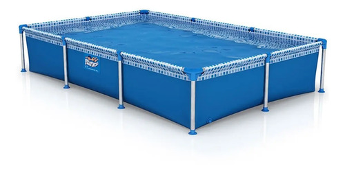 Pileta Pelopincho Mod.1030 1500 Litros 240 X 155 X 40 Azul Geométrico