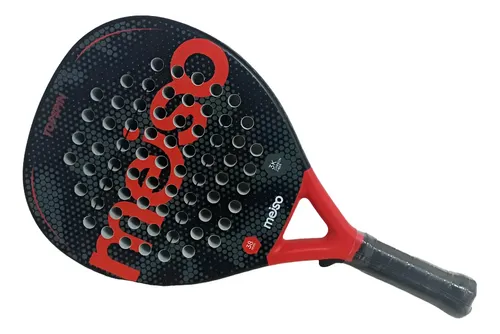 Paleta Padel Meiso Eva Fibra De Carbono + Funda