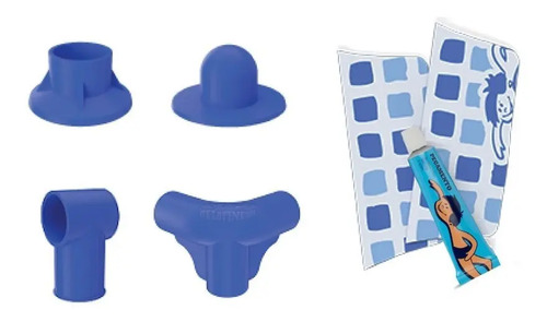 Pileta Pelopincho Mod.1010 500 Litros 107 X 155 X 30 Azul