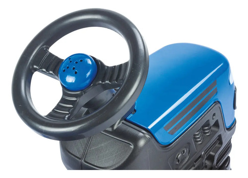 Tractor Pedal Azul Dolu Modelo Dl8045 Para Niños 2-4 Años 81x45x52 Cm