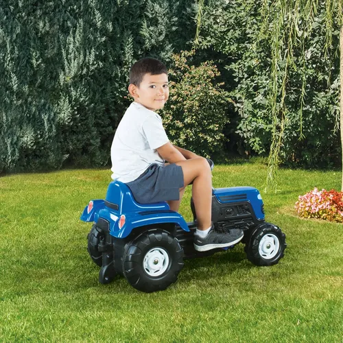 Tractor Pedal Azul Dolu Modelo Dl8045 Para Niños 2-4 Años 81x45x52 Cm